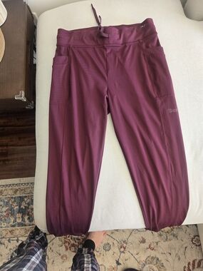 Bench Women's Burgundy Track Jogger Pants